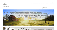 Desktop Screenshot of georgetownbiblechurch.com